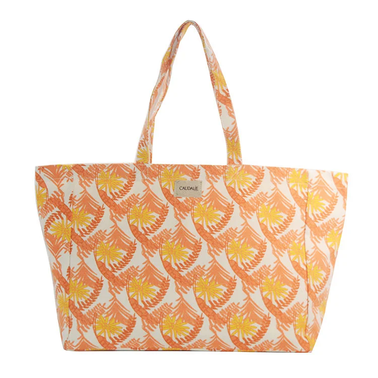 Wholesale High Quality Custom Logo Design Large Cotton Canvas Beach Bag Shopping Bags