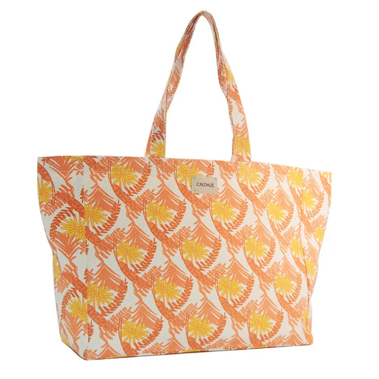 Wholesale High Quality Custom Logo Design Large Cotton Canvas Beach Bag Shopping Bags