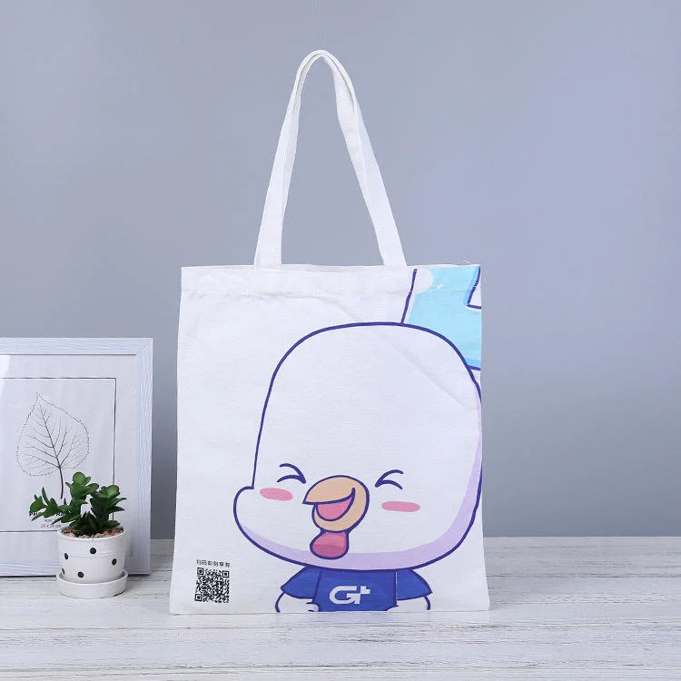 Wholesale Natural Recycled Shopping Cotton Bag &Custom Canvas Tote Bag