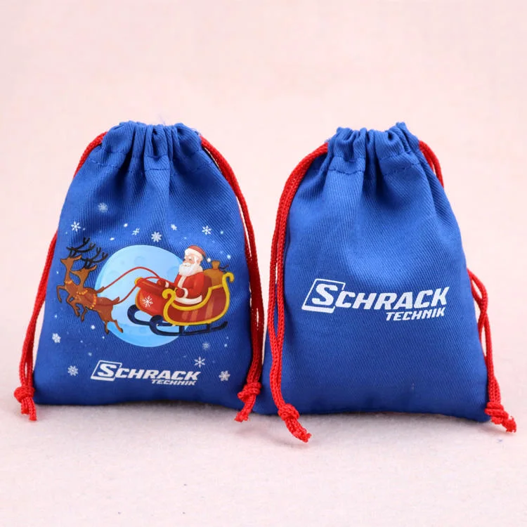 Wholesale Small Storage Cotton Drawstring Linen Bag for Gift Pack